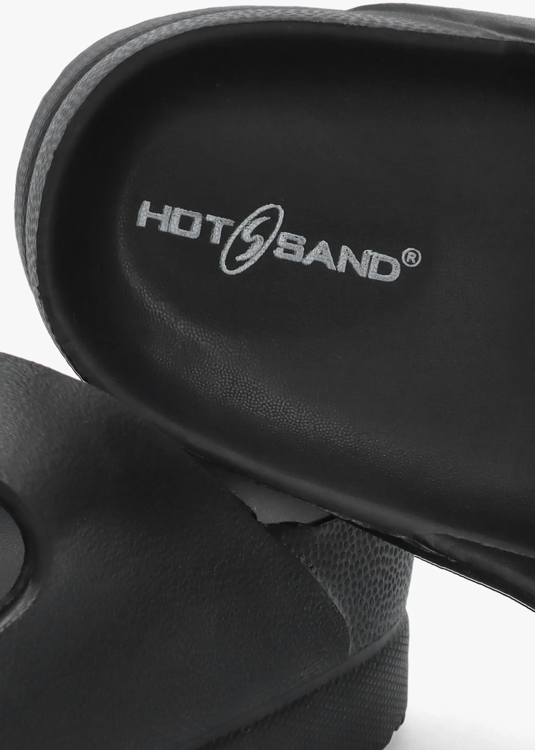 Black Two Bar Embellished Mules