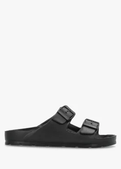 Black Two Bar EVA Mules
