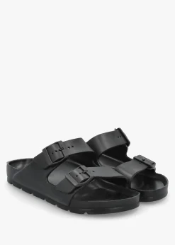 Black Two Bar EVA Mules