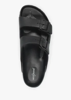 Black Two Bar EVA Mules