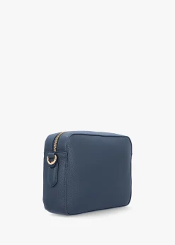 Brixton II Blu Pebbled Camera Bag