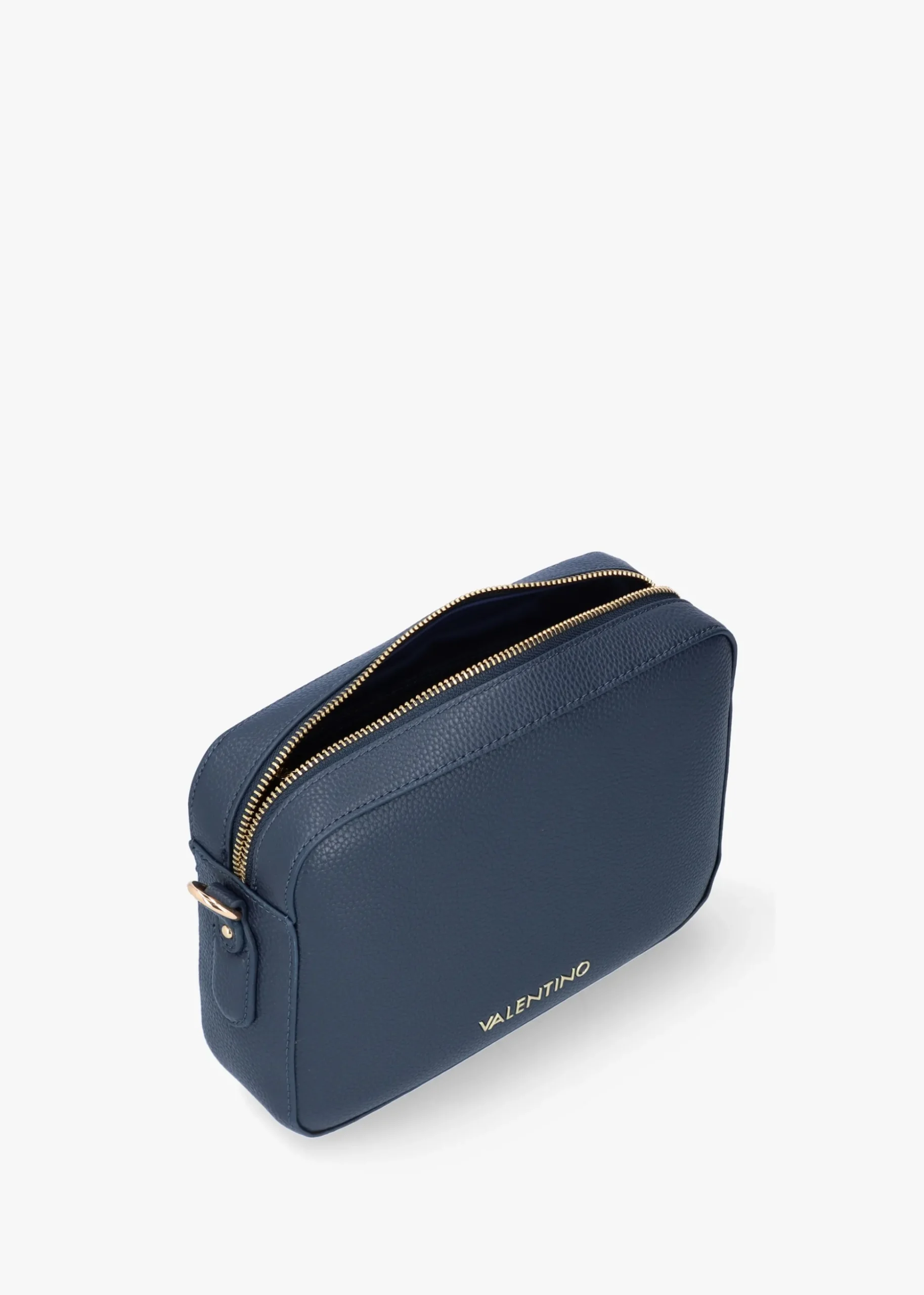 Brixton II Blu Pebbled Camera Bag