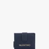 Brixton Small Foldover Blu Wallet