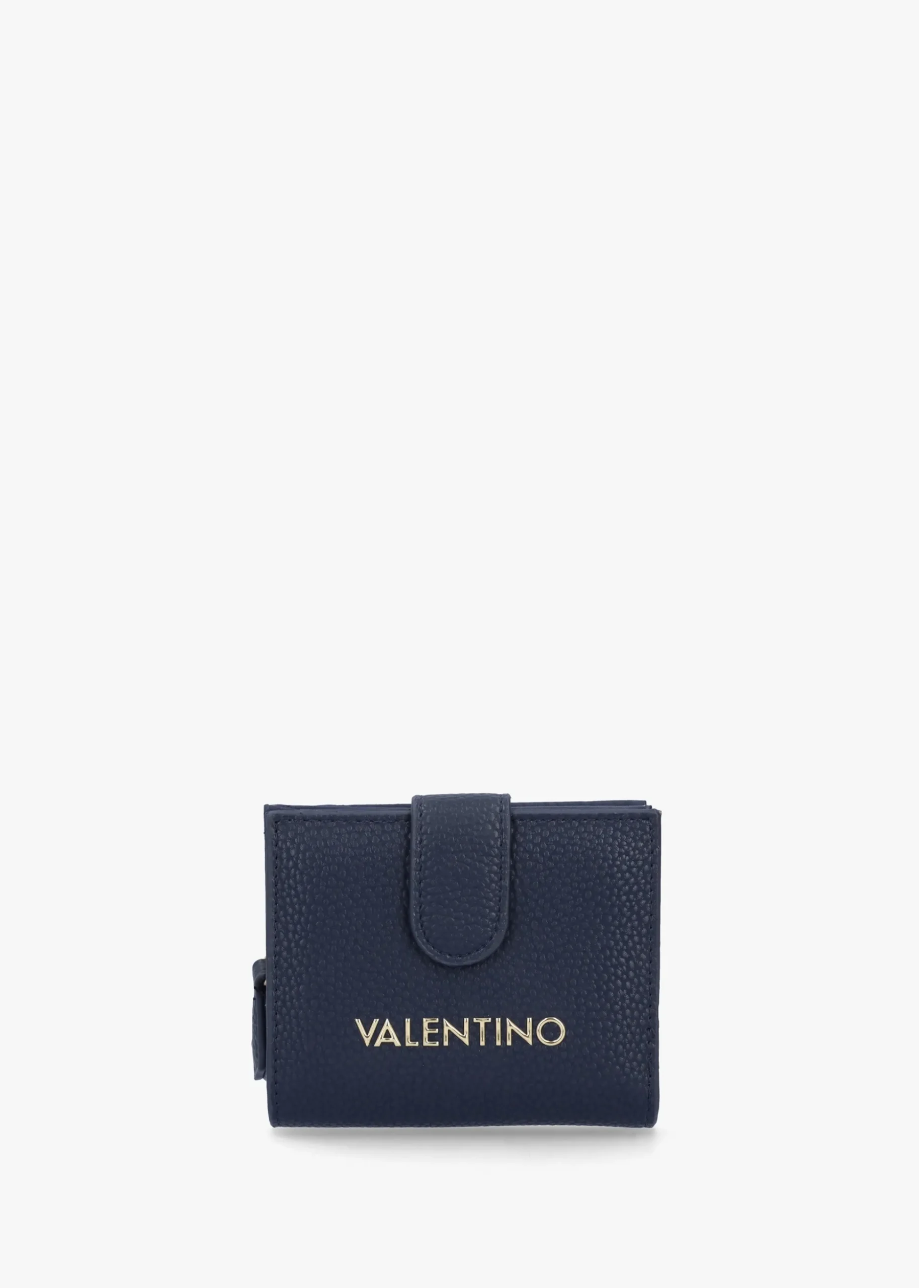 Brixton Small Foldover Blu Wallet