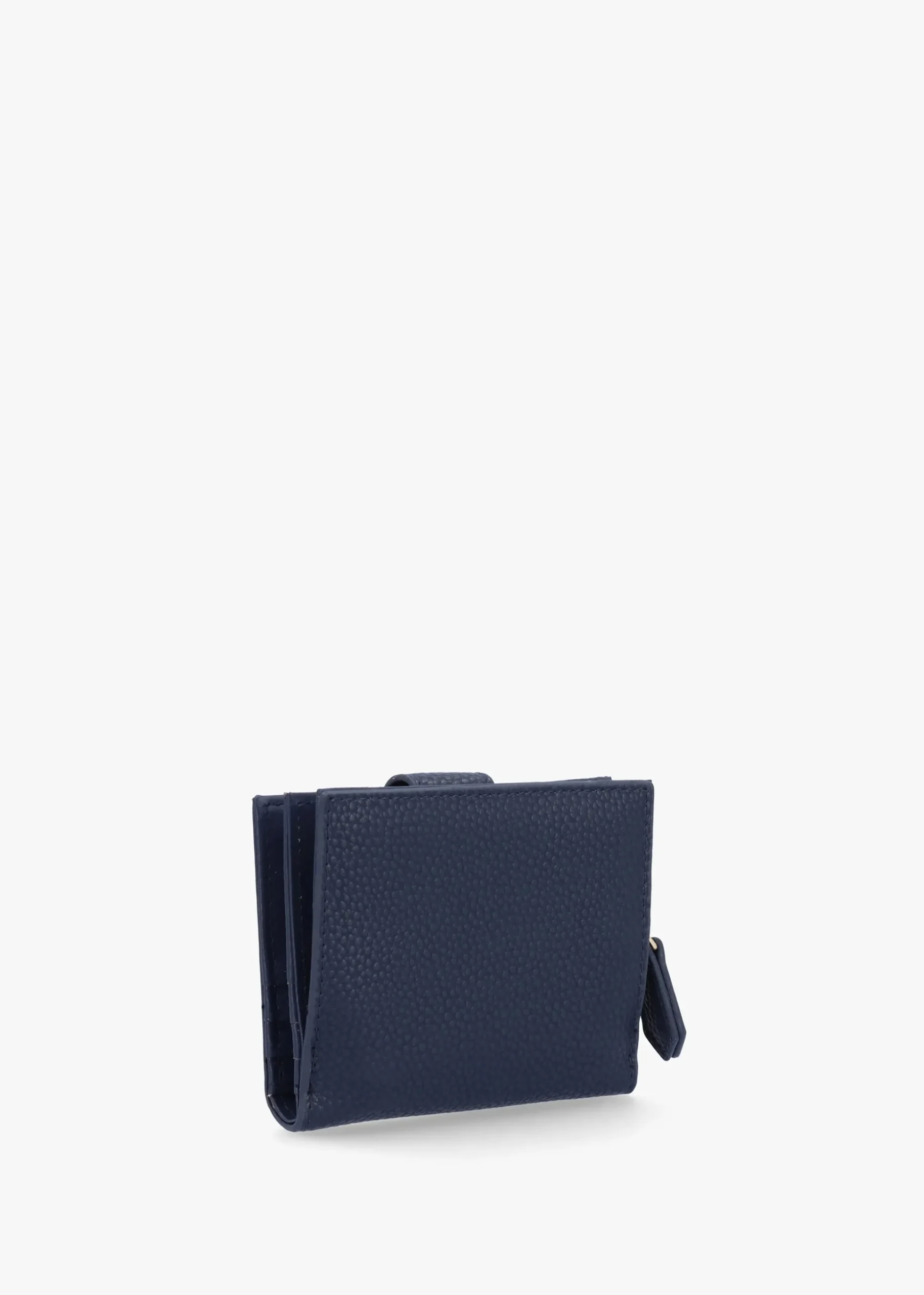 Brixton Small Foldover Blu Wallet
