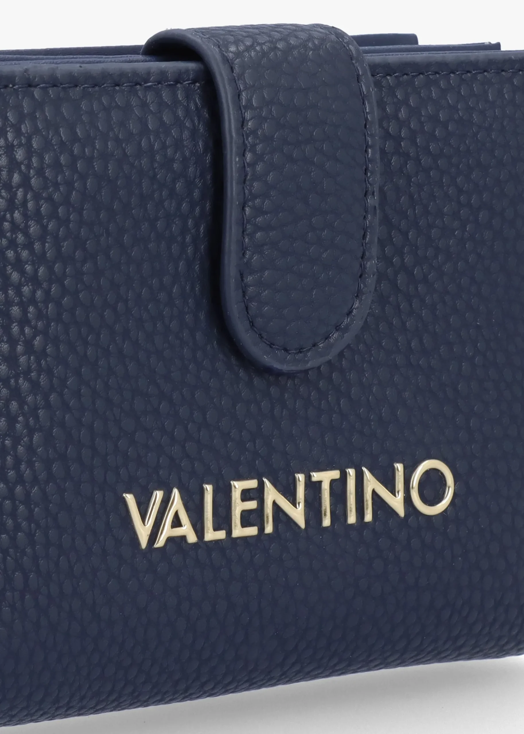 Brixton Small Foldover Blu Wallet
