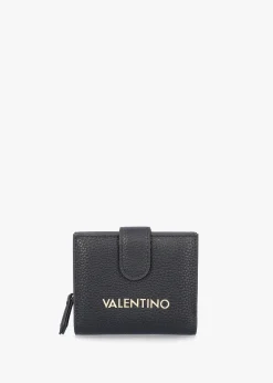 Brixton Small Foldover Nero Wallet