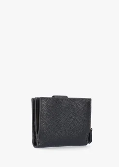Brixton Small Foldover Nero Wallet