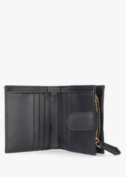 Brixton Small Foldover Nero Wallet