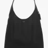 Brooklyn 39 Brass Black Leather Shoulder Bag
