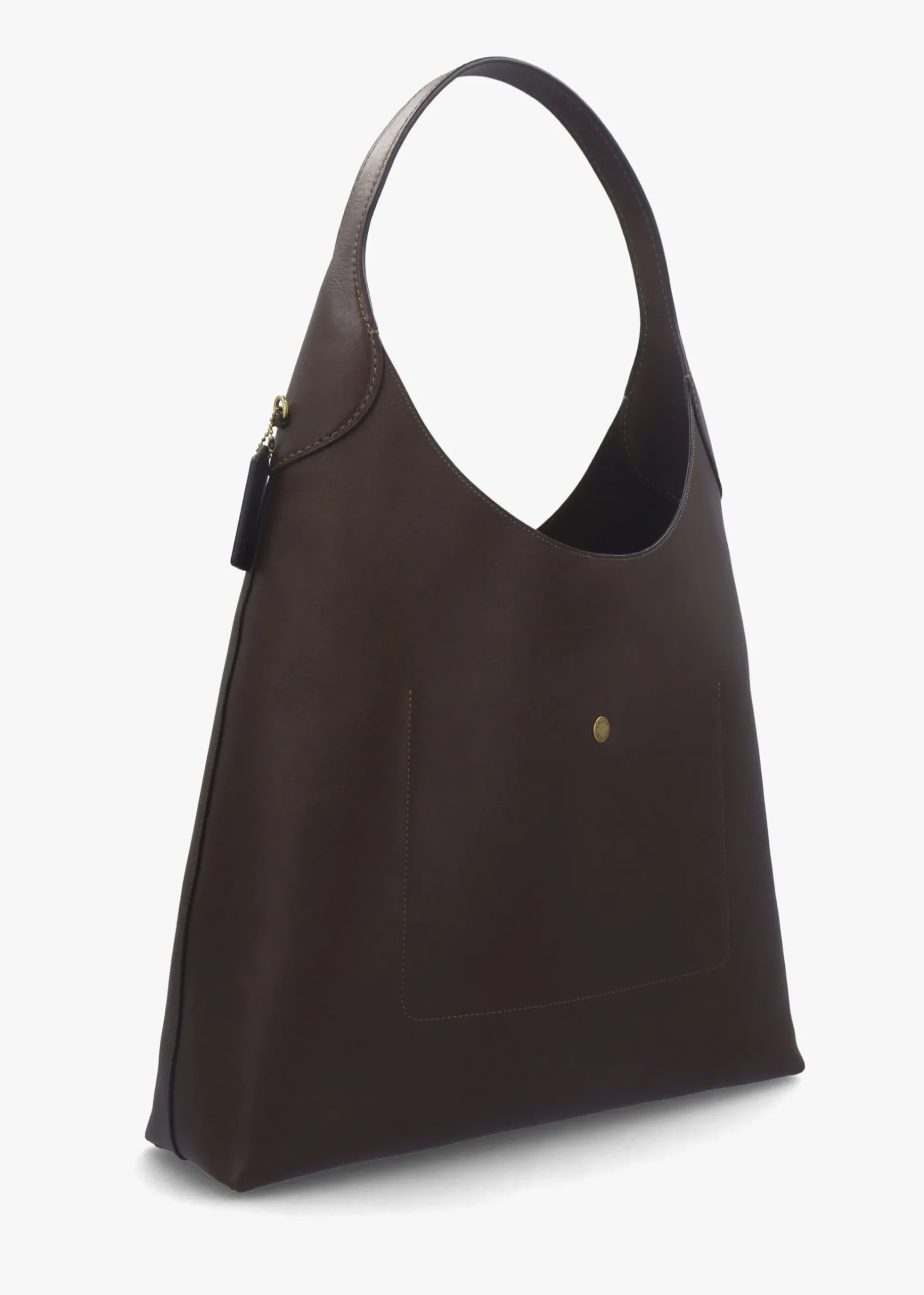 Brooklyn 39 Brass Maple Leather Shoulder Bag
