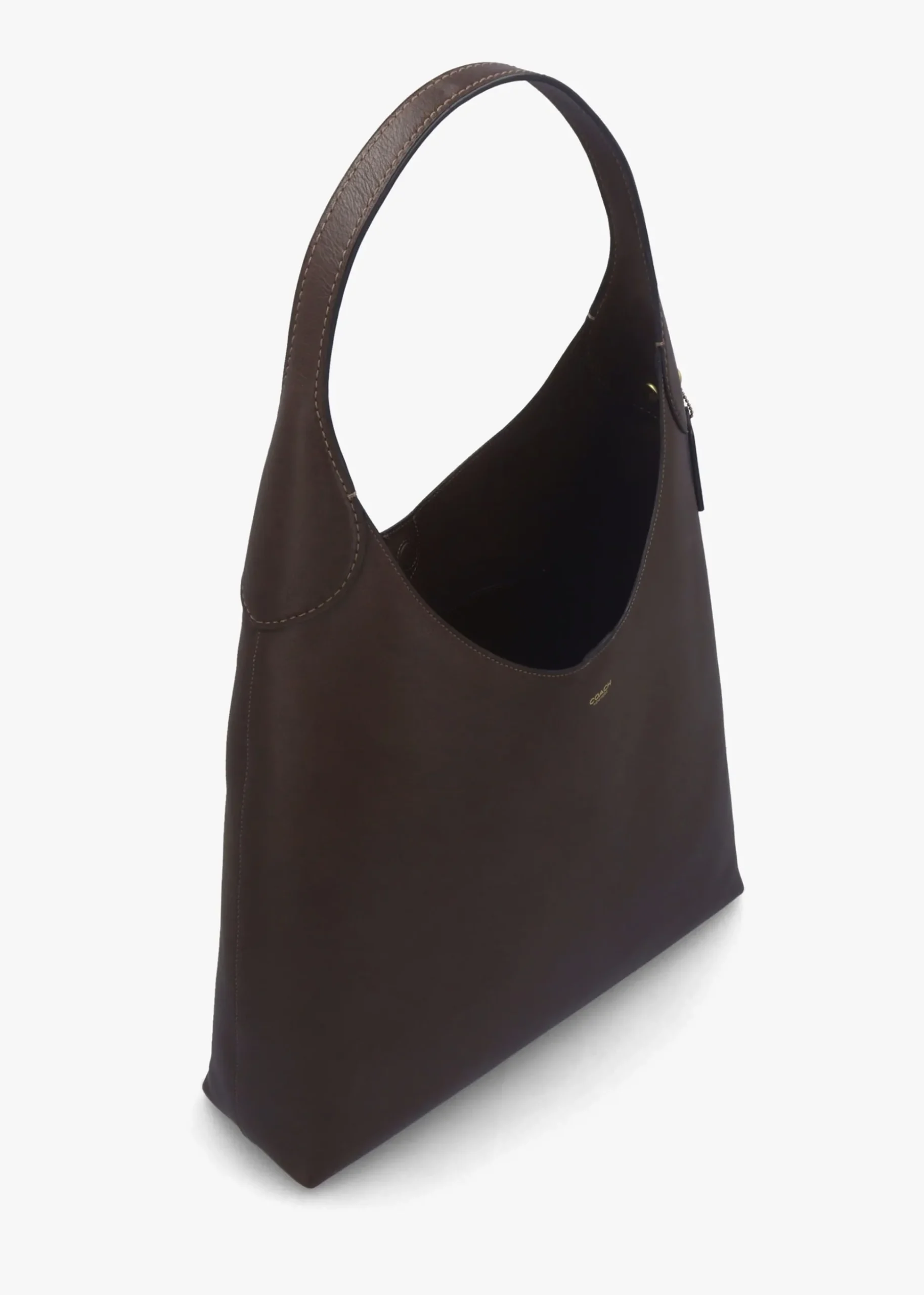 Brooklyn 39 Brass Maple Leather Shoulder Bag