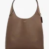 Brooklyn 39 Dark Stone Leather Shoulder Bag