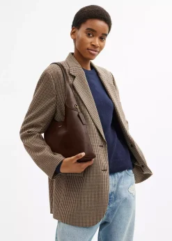 Brooklyn 28 Maple Leather Shoulder Bag