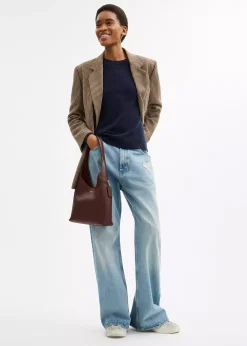 Brooklyn 28 Maple Leather Shoulder Bag