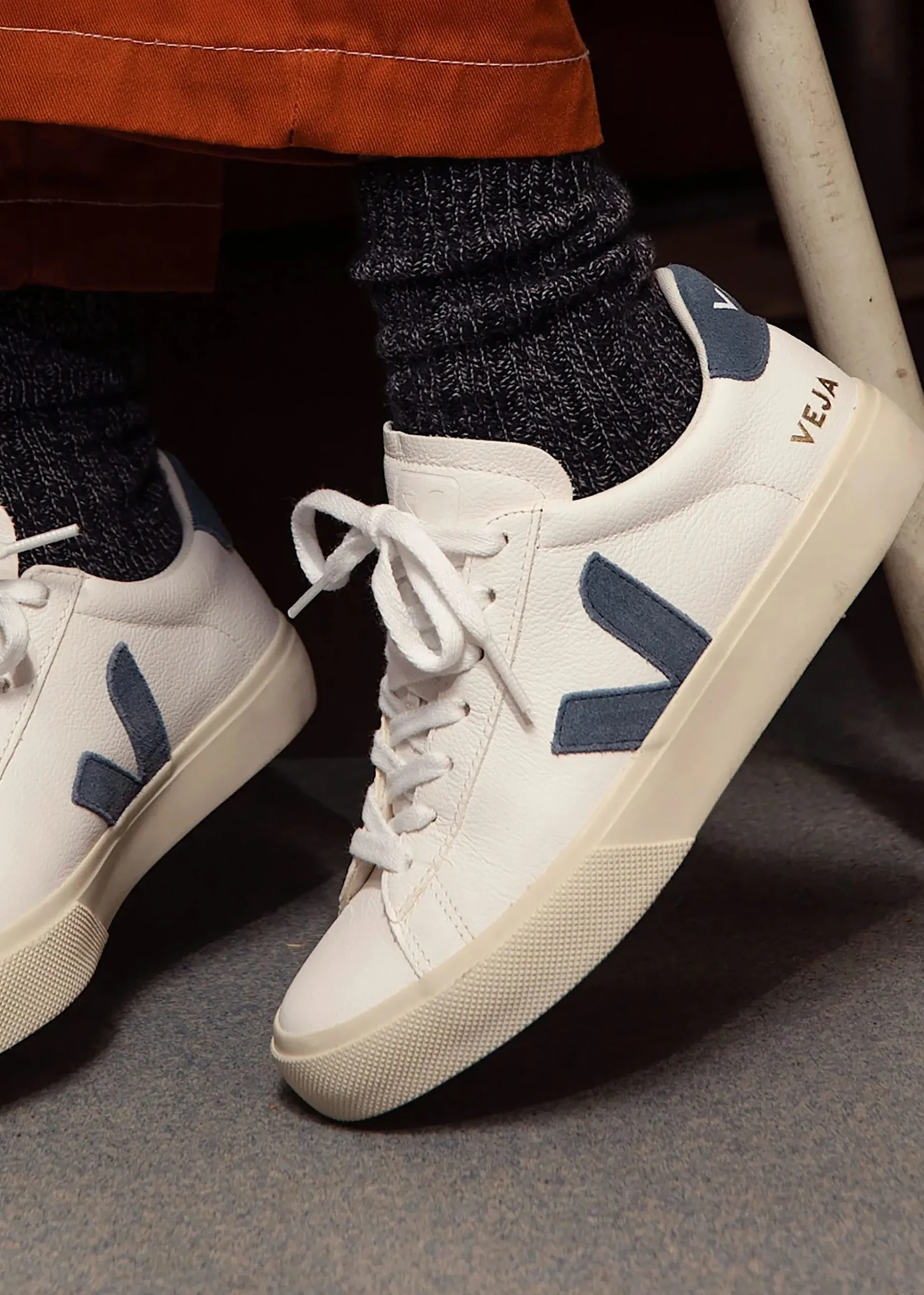 Campo Chromefree Leather Extra White California Trainers