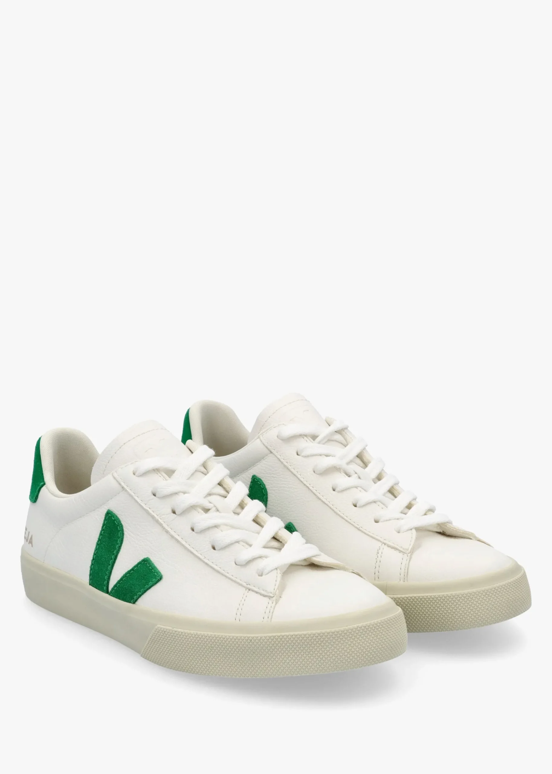 Campo Chromefree Leather Extra White Emeraude Trainers