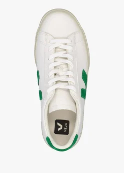 Campo Chromefree Leather Extra White Emeraude Trainers