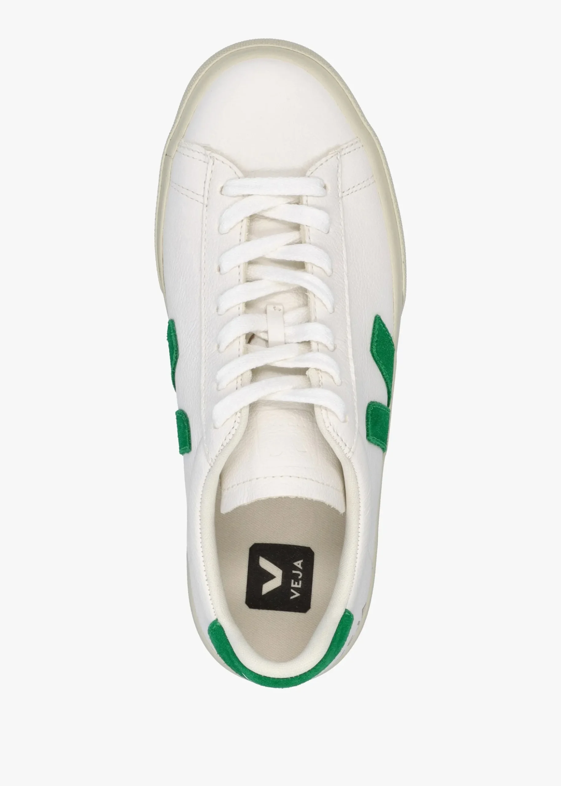Campo Chromefree Leather Extra White Emeraude Trainers