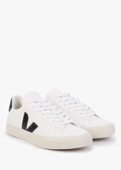 Campo Chromefree Leather Extra White Black Trainers