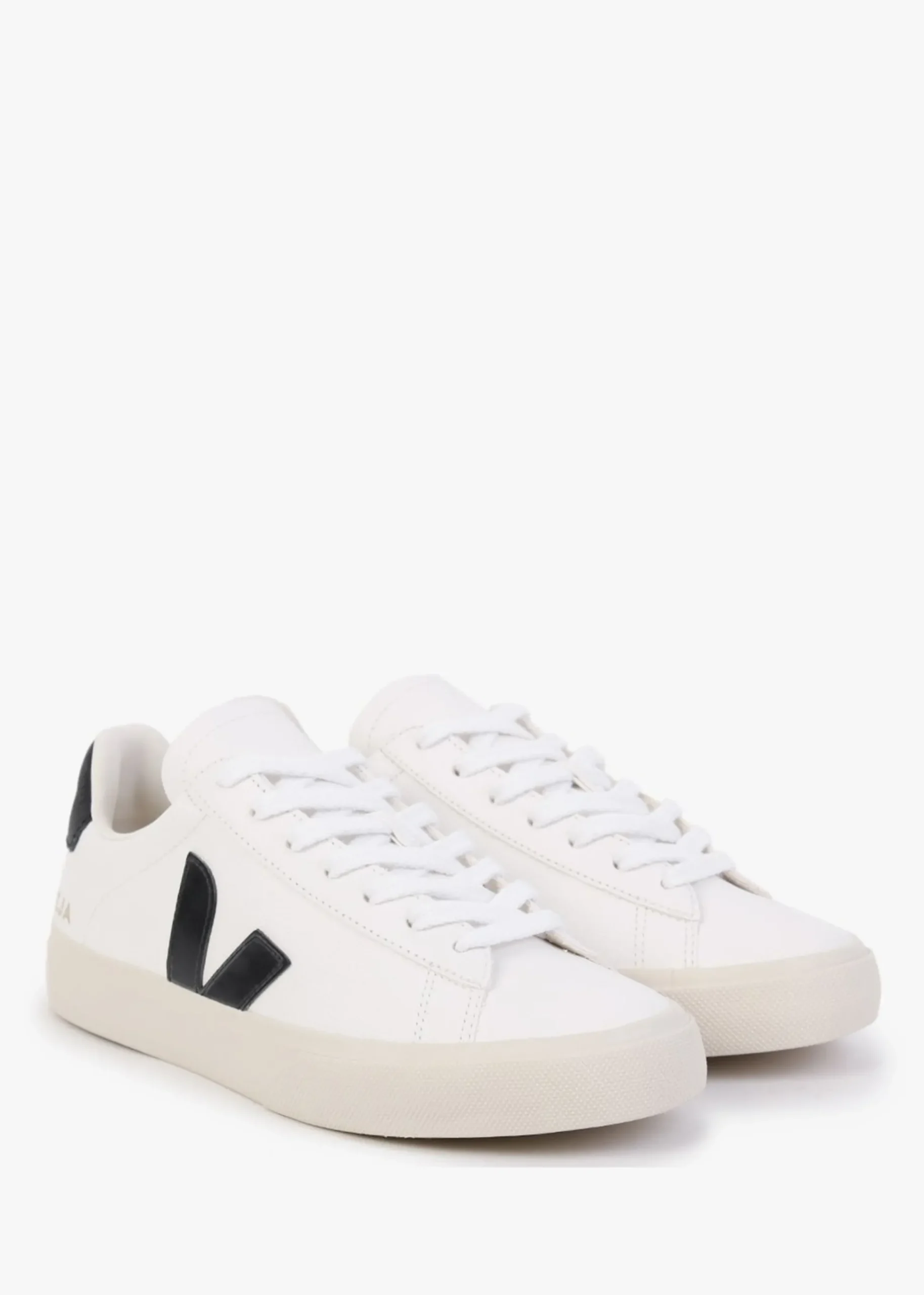 Campo Chromefree Leather Extra White Black Trainers