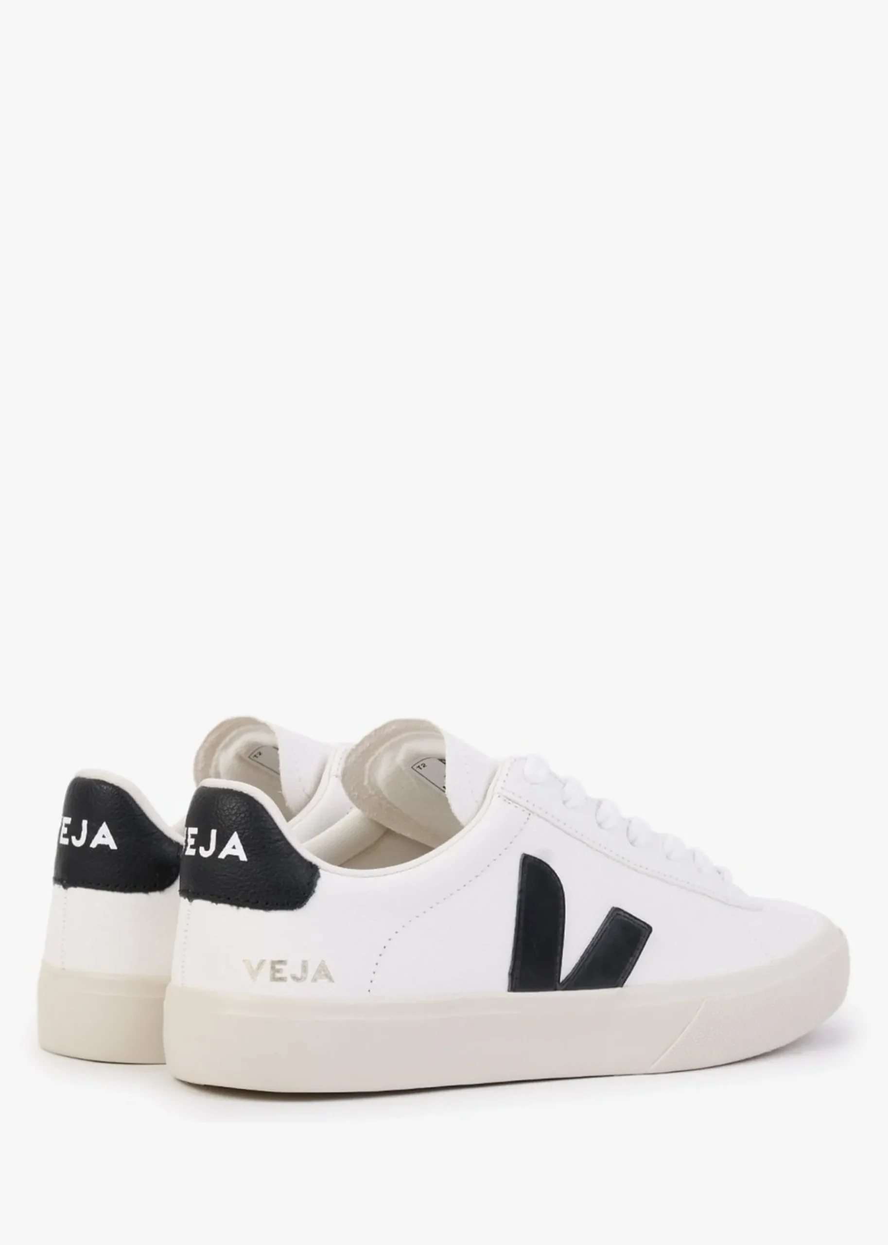 Campo Chromefree Leather Extra White Black Trainers