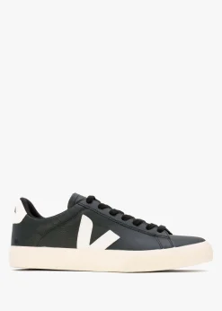 Campo Chromefree Leather Black White Trainers