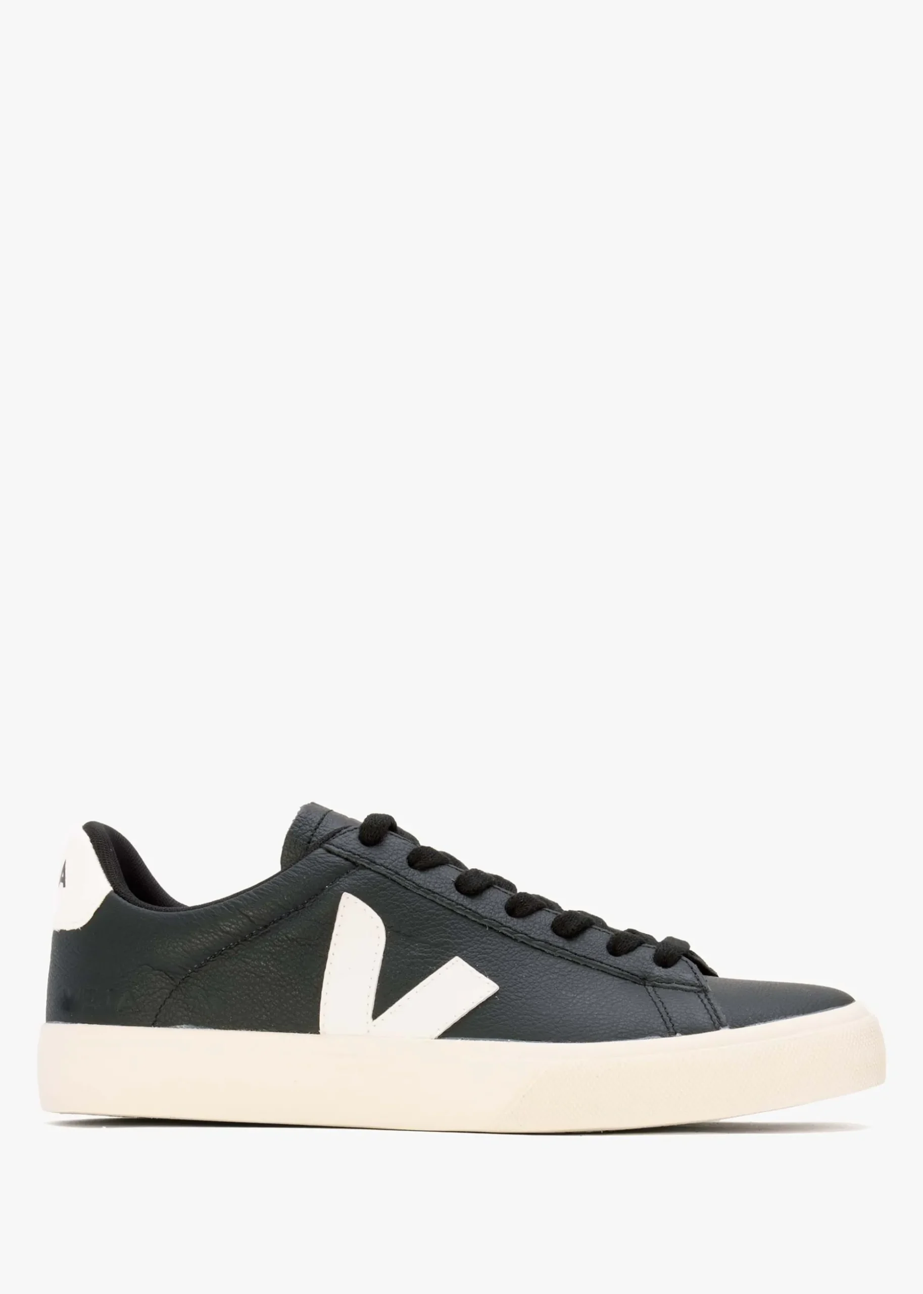 Campo Chromefree Leather Black White Trainers