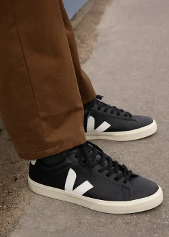 Campo Chromefree Leather Black White Trainers