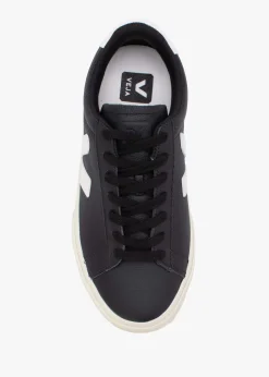 Campo Chromefree Leather Black White Trainers