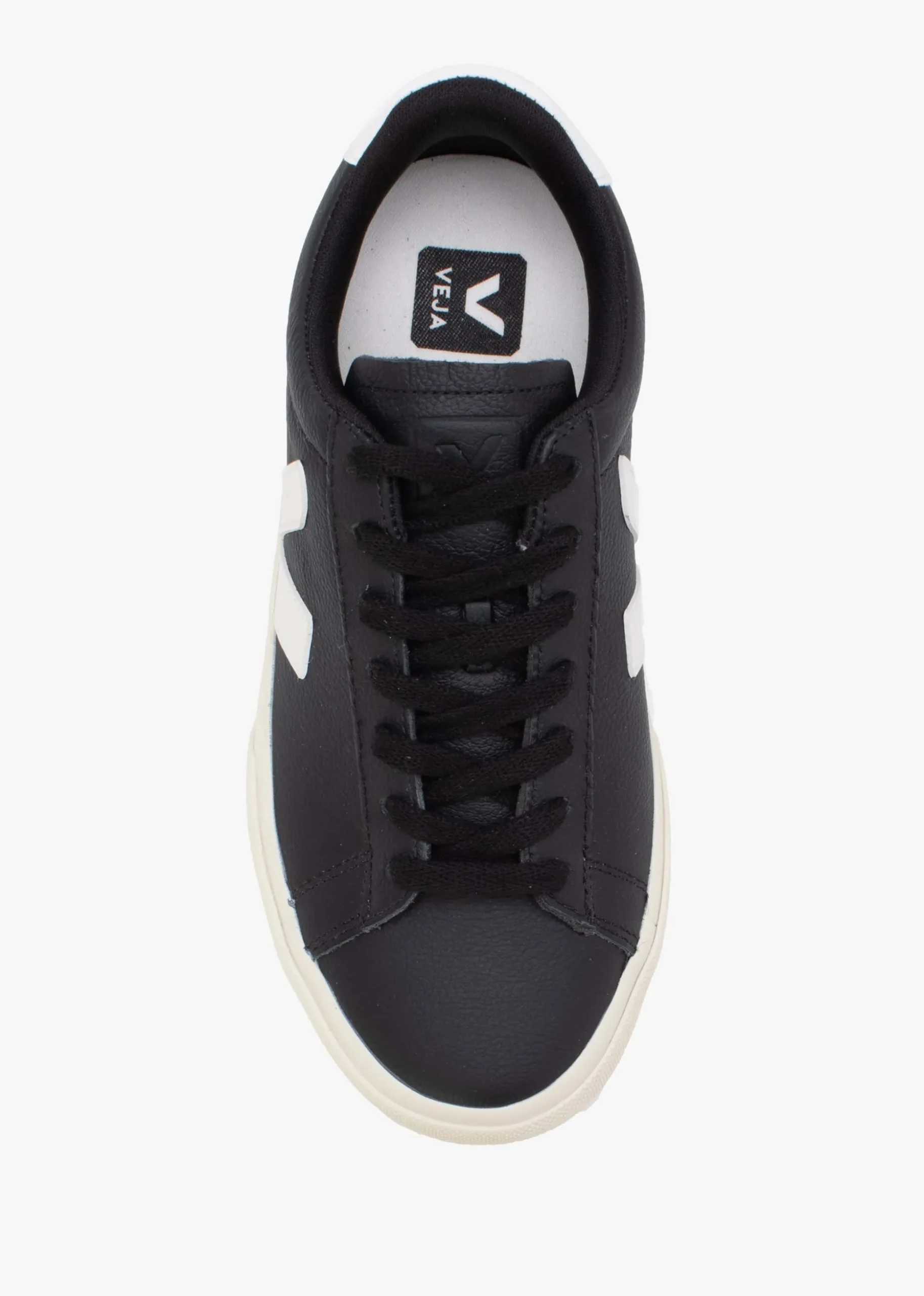 Campo Chromefree Leather Black White Trainers