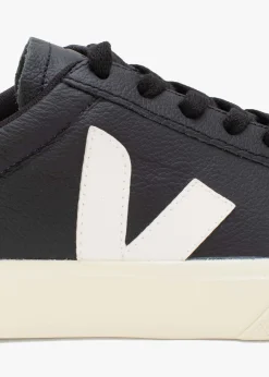 Campo Chromefree Leather Black White Trainers