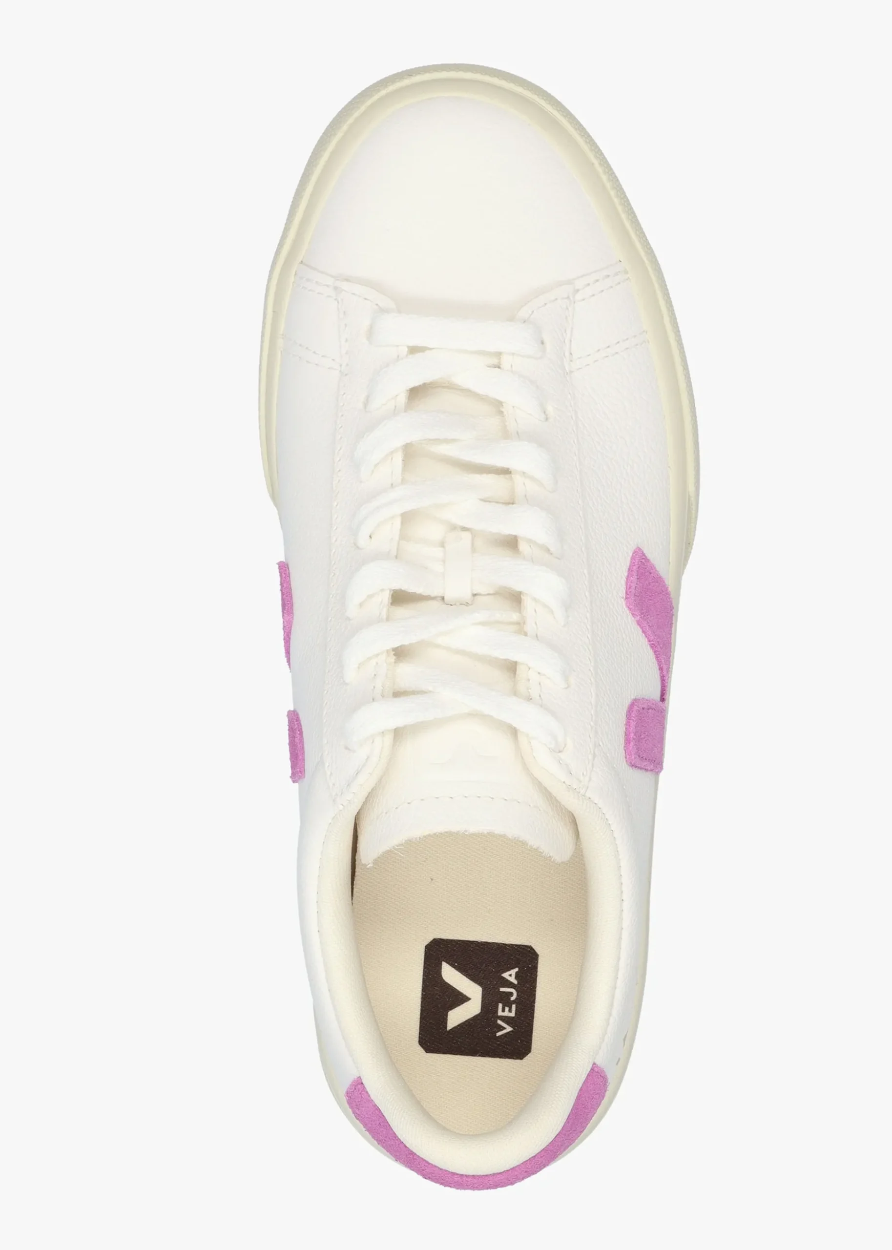 Campo Chromefree Leather Extra White Mulberry Trainers