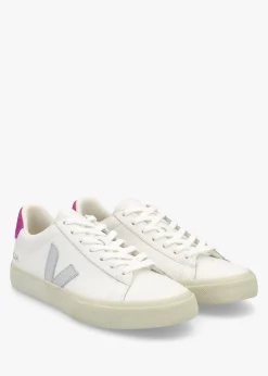 Campo Leather White Silver Ultraviolet Trainers