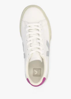 Campo Leather White Silver Ultraviolet Trainers