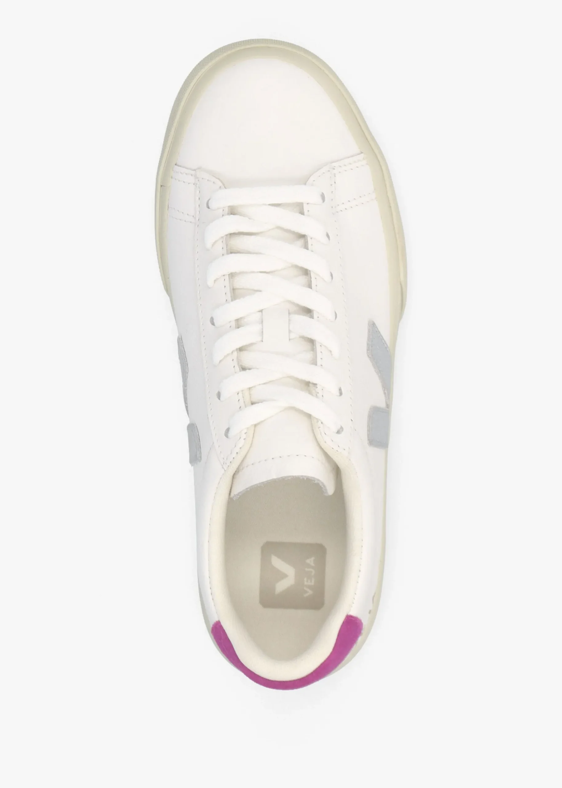 Campo Leather White Silver Ultraviolet Trainers