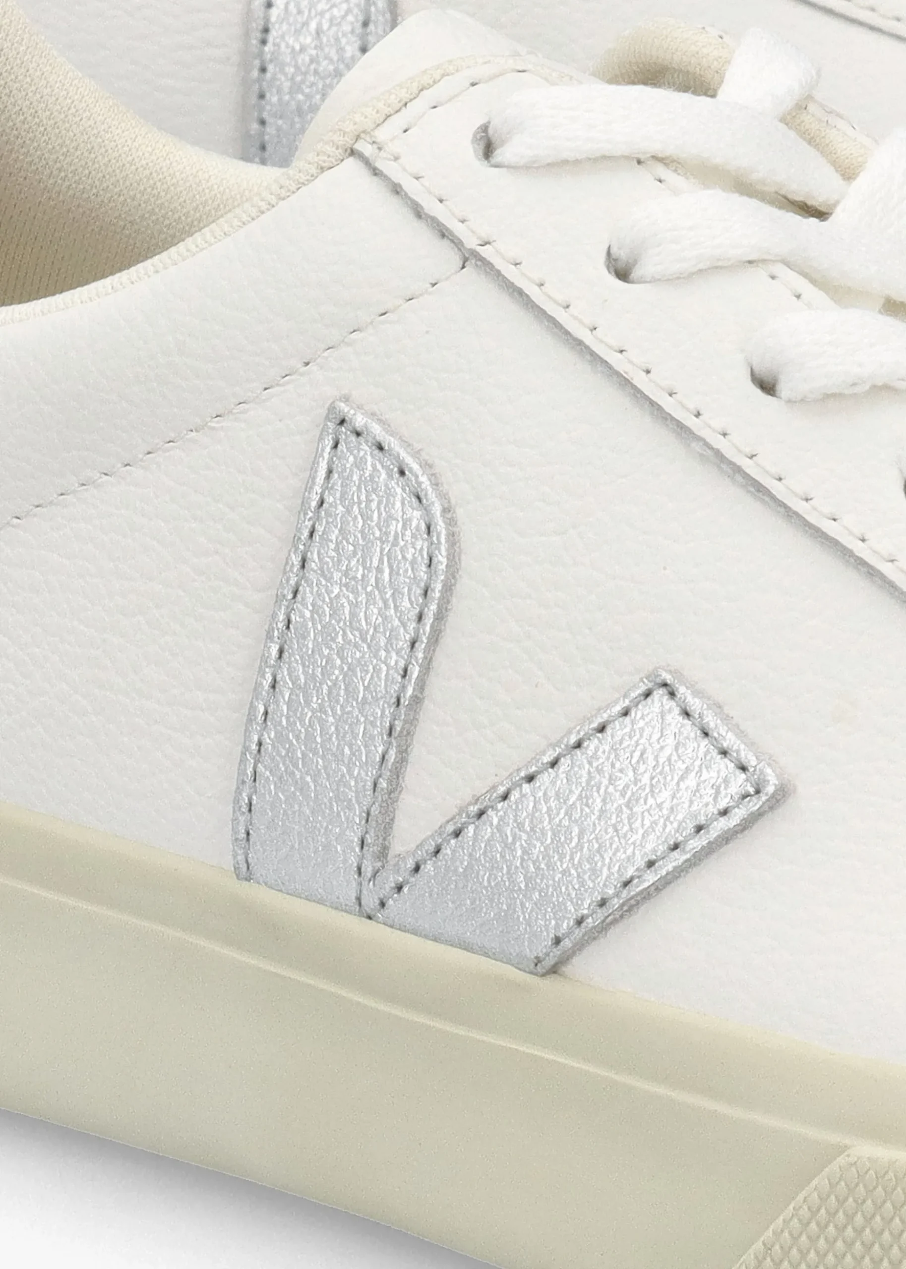 Campo Leather White Silver Ultraviolet Trainers