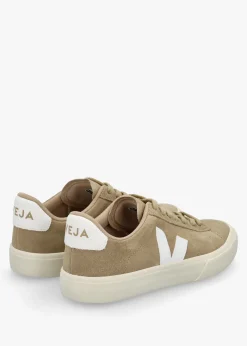 Campo Suede Dune White Trainers