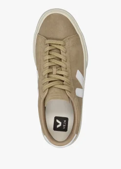 Campo Suede Dune White Trainers