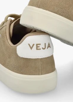 Campo Suede Dune White Trainers