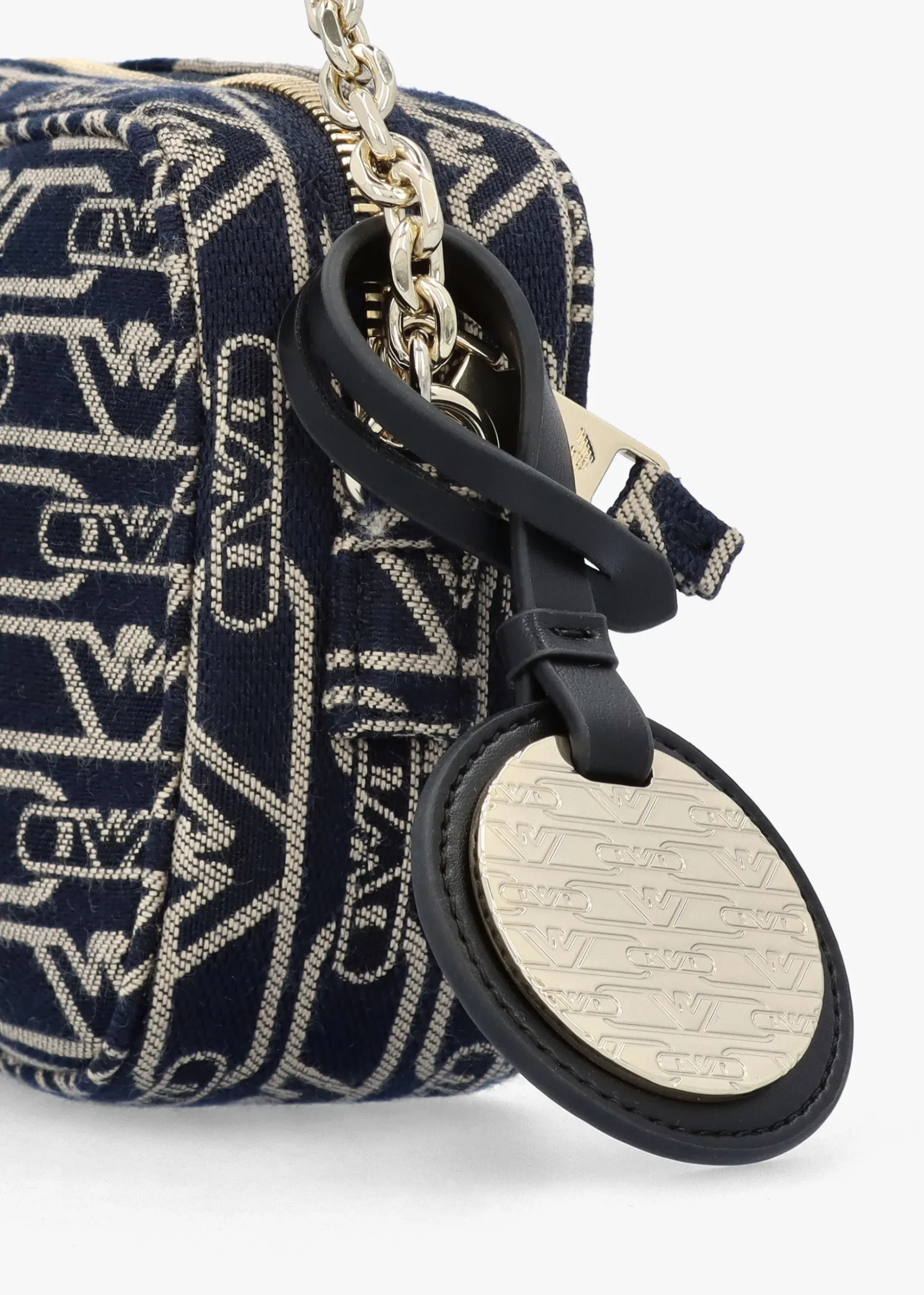 Canvas Jacquard Denim Camera Bag