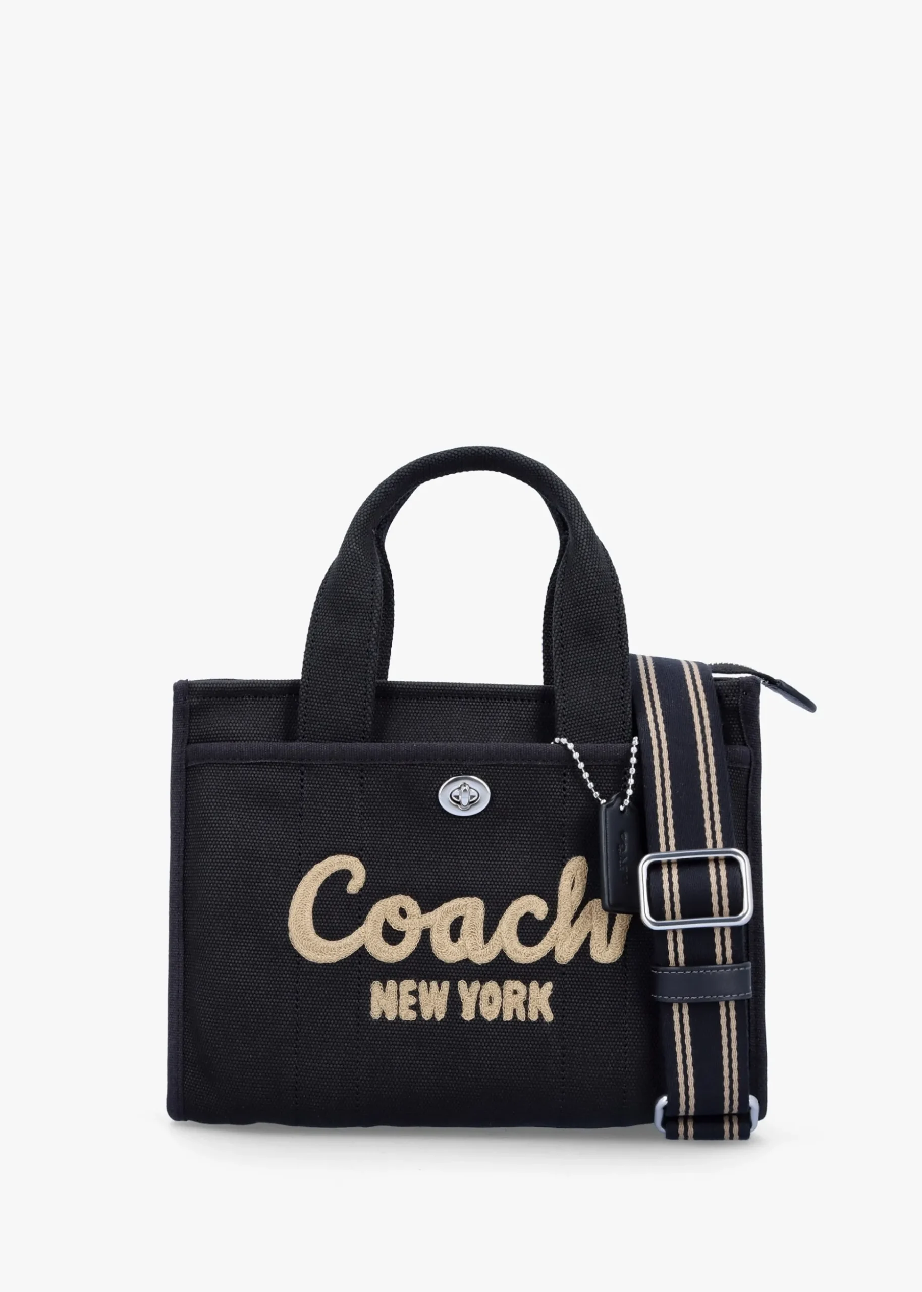 Cargo 26 Black Canvas Tote Bag