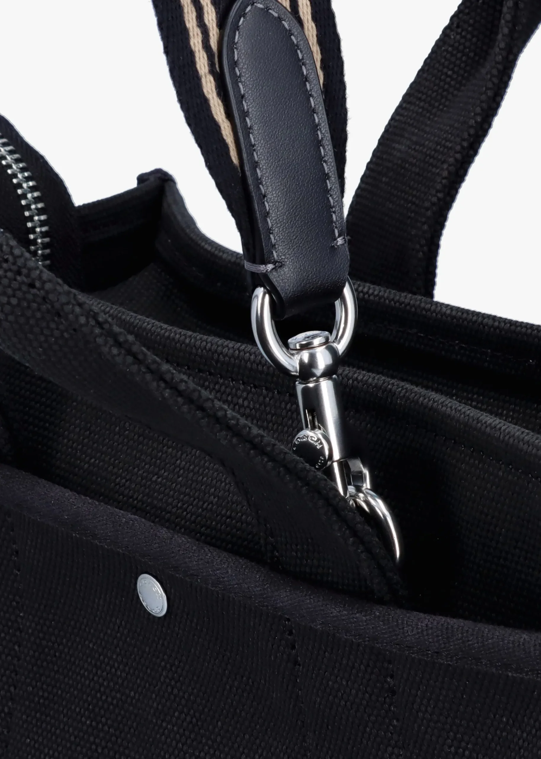 Cargo 26 Black Canvas Tote Bag