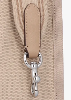 Cargo Dark Natural Canvas Tote Bag