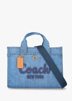 Cargo Indigo Denim Tote Bag