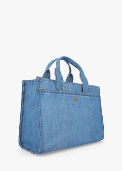 Cargo Indigo Denim Tote Bag