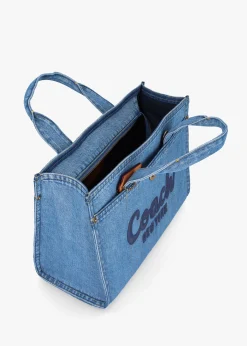 Cargo Indigo Denim Tote Bag