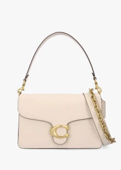 Chain Tabby Chalk Leather Shoulder Bag