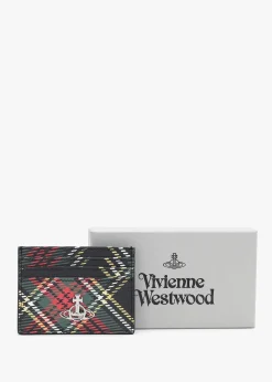 Chelsea Tartan Multicoloured Flat Card Case