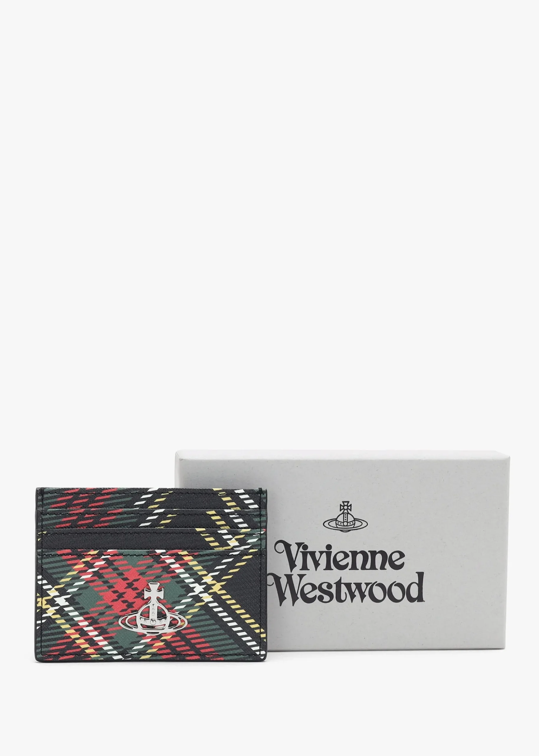 Chelsea Tartan Multicoloured Flat Card Case